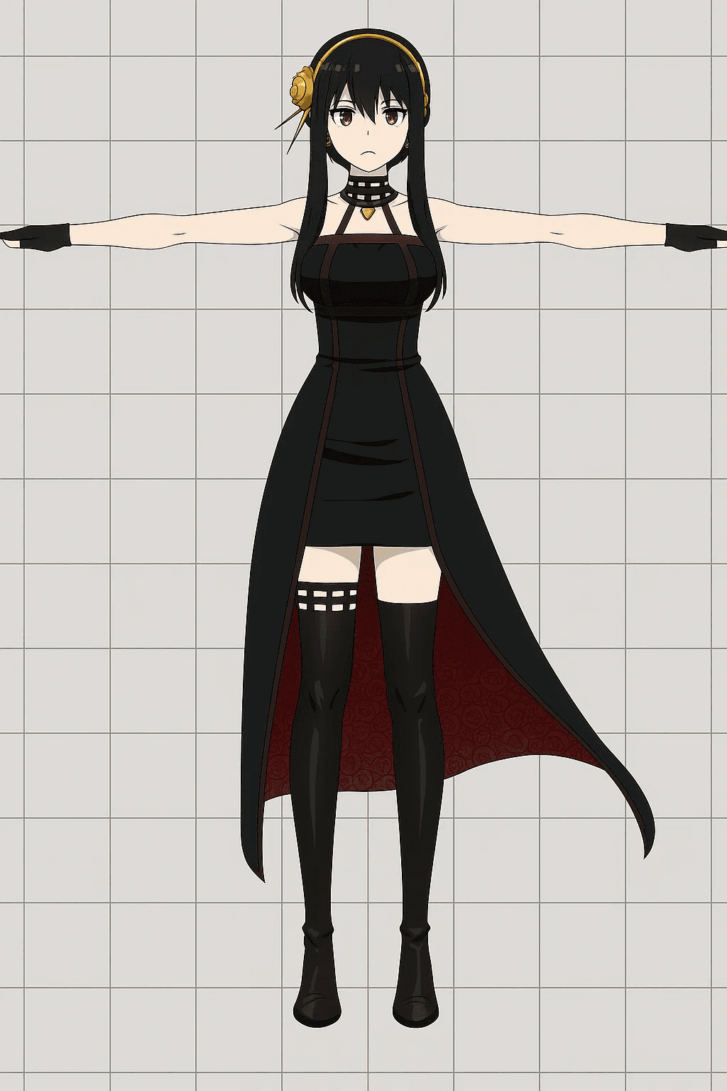 Generated Front T-Pose 6