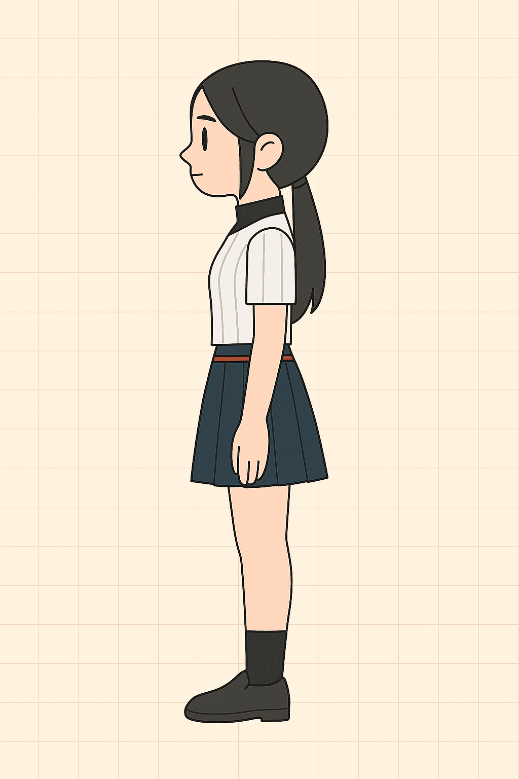 Generated Side T-Pose 3