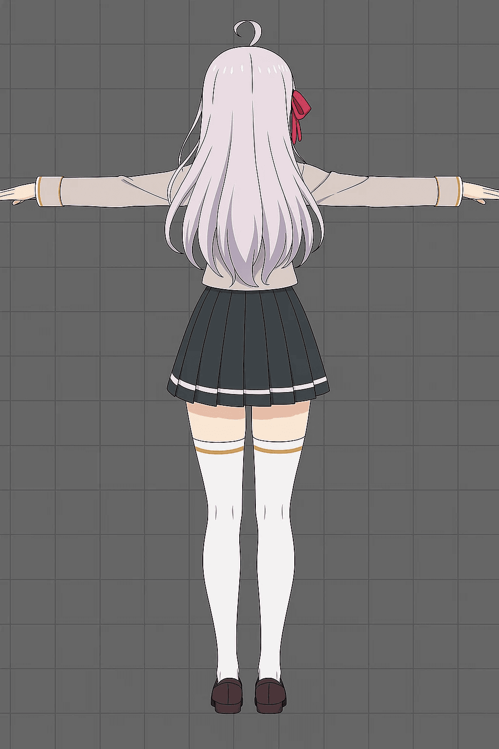 Generated Back T-Pose 5
